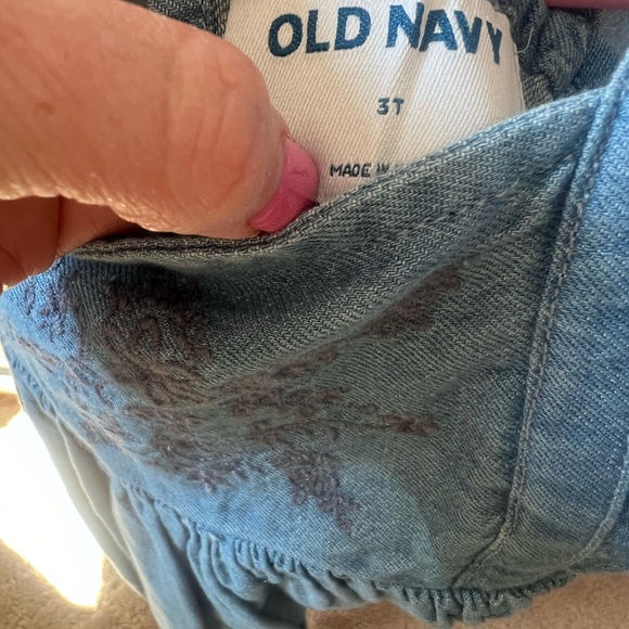 Old Navy Denim Dress 3T - Picture 2 of 2
